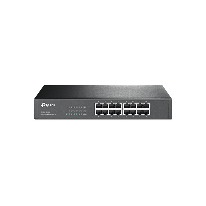 TP-Link TL-SG1016D Unmanaged Desktop Switch 16 Port 10/100/1000Mbps-NETWORK SWITCH-TP-LINK-NETWORK, SWITCH-الدباح-El Dabbah