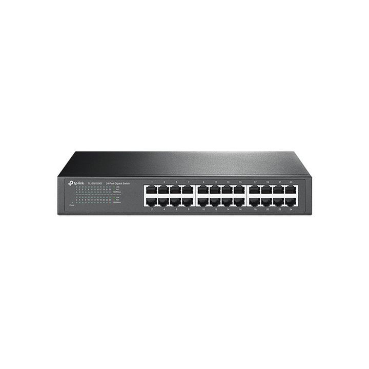 TP-Link TL-SG1024D Unmanaged Desktop Switch 24 Port 10/100/1000Mbps-NETWORK SWITCH-TP-LINK-NETWORK, SWITCH-الدباح-El Dabbah