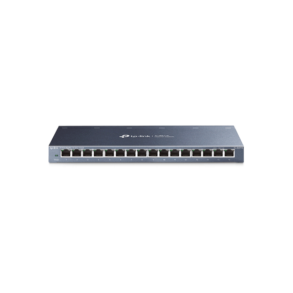 TP-Link TL-SG116 Unmanaged Desktop Switch 16 Port 10/100/1000Mbps-NETWORK SWITCH-TP-LINK-NETWORK, SWITCH-الدباح-El Dabbah