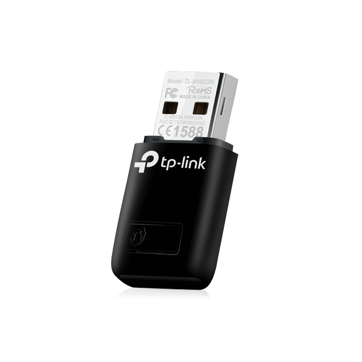 TP-Link TL-WN823N Wireless Adapter Mini 300Mbps (USB)-Wireless Adapter-TP-LINK-NETWORK, Network Components-الدباح-El Dabbah