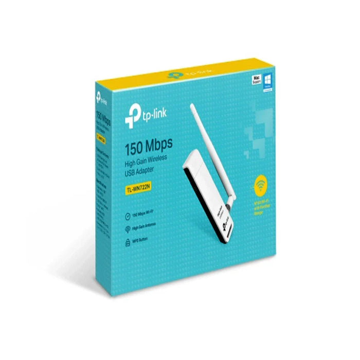 TP-Link WN722N Wireless Adapter 150Mbps (USB) 