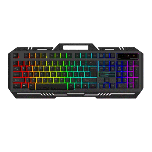 TP Tech TP-2000 RGB Keyboard Metal-Keyboard-TP Tech-Computer Accessories, COMPUTERS, Keyboard-الدباح-El Dabbah