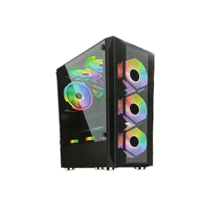 TechnoZone C 270 Gaming RGB Computer Case-Computer Case-TECHNO ZONE-COMPUTERS, Other Components, PC Component-الدباح-El Dabbah