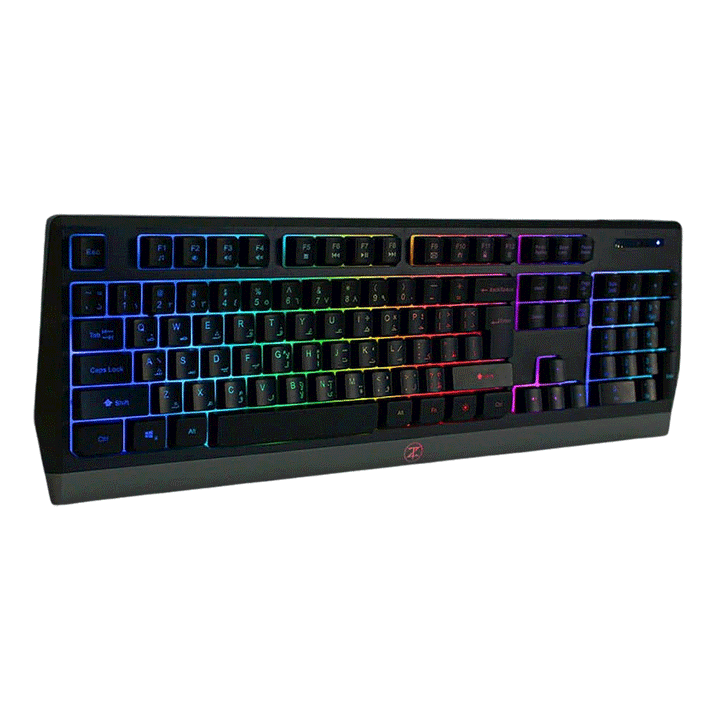 Technozone E5 RGB Gaming Keyboard-Gaming Keyboard-TECHNO ZONE-Computer Accessories, COMPUTERS, Keyboard-الدباح-El Dabbah