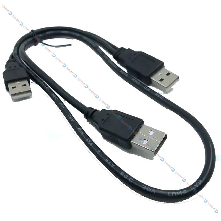 USB To Usb Cable 2x1--الدباح ستور----”" -eldabbah--
