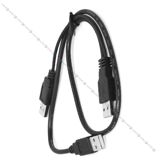 USB To Usb Cable 2x1--الدباح ستور----”" -eldabbah--