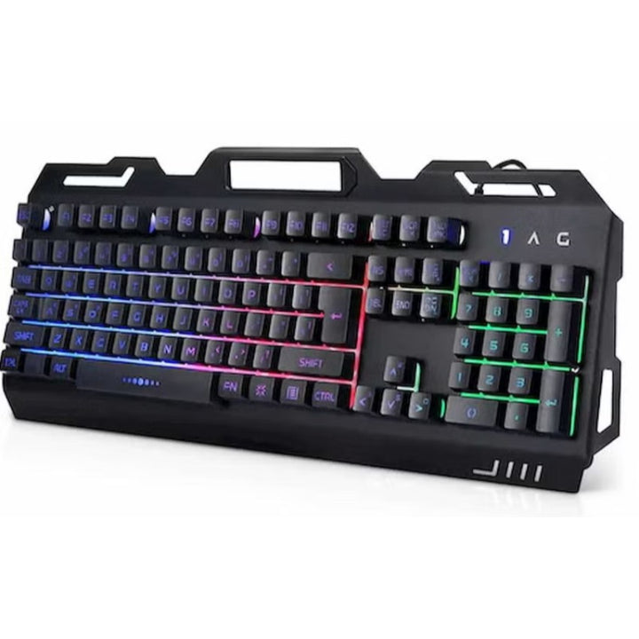 UTOPIA K102 RGB GAMING KEYBORD METAL_eldabbah-الدباح