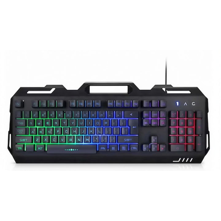 UTOPIA K102 RGB GAMING KEYBORD METAL_eldabbah-الدباح