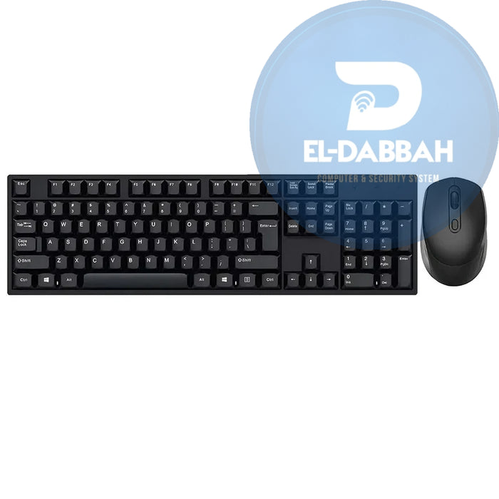 UTOPIA U-200 Combo Wireless Keyboard and Mouse - Black