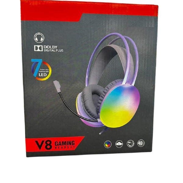 سماعة ألعاب V8 RGB Gaming