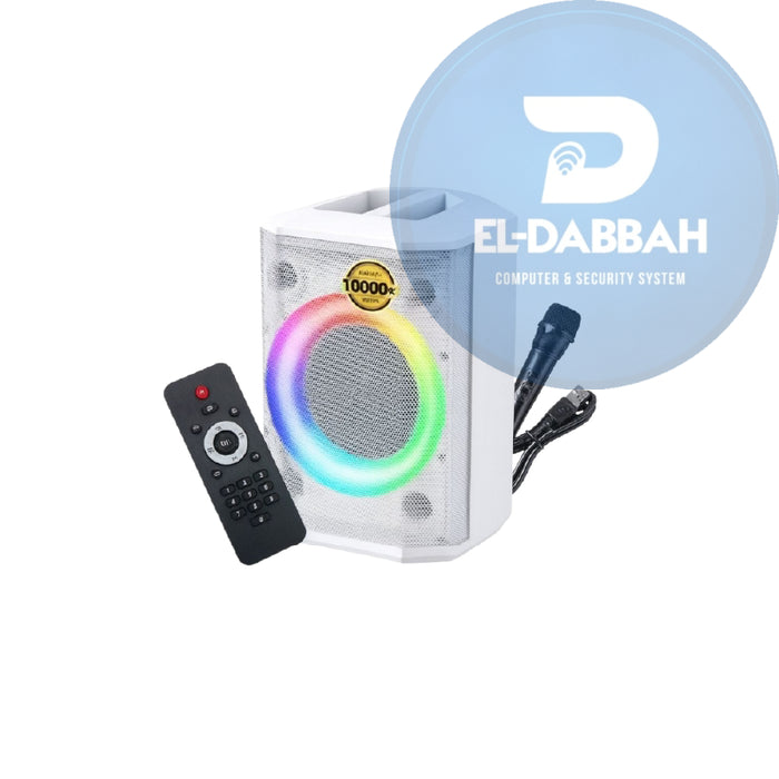 Vovo V-2125 RGB Portable Speaker With Mic 1.0