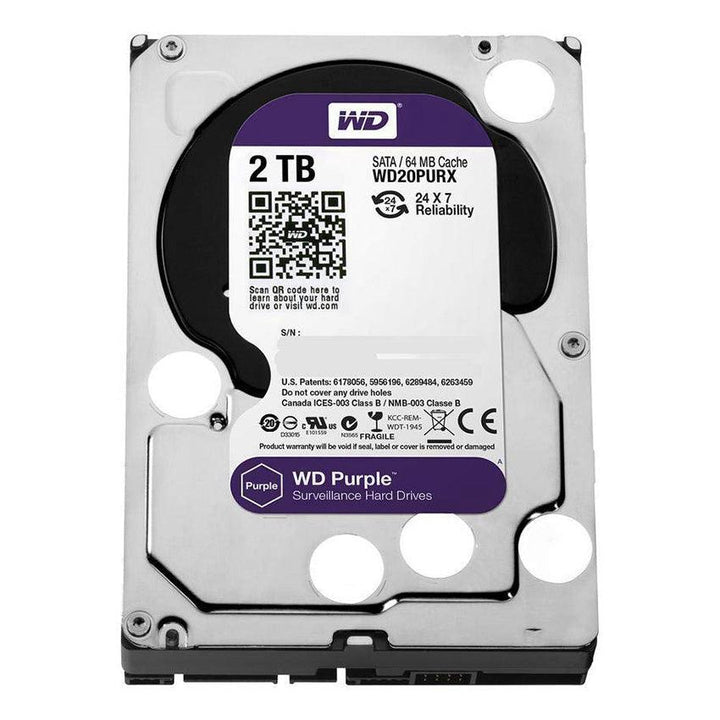 Western Digital Internal PC Hard Disk driver 2TB Purple (NEW)-HDD-Western Digital-COMPUTERS, HDD, Internal Hard (NEW), storage-الدباح-El Dabbah