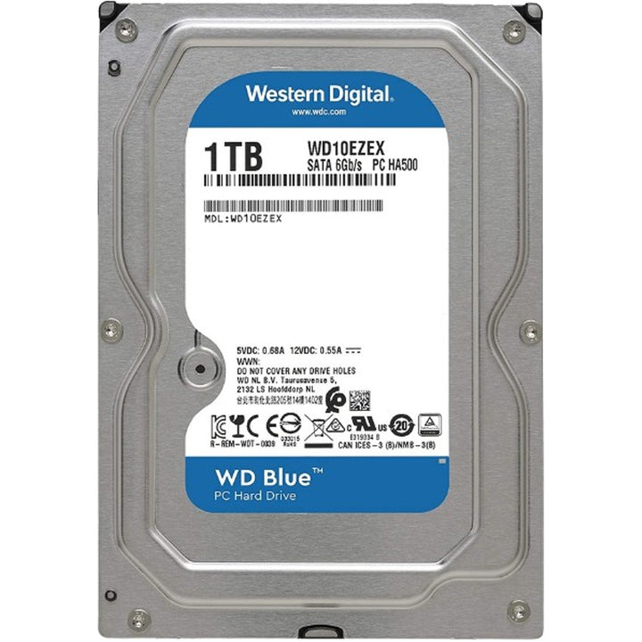 Brand: Western Digital

Series: Blue

Type: HDD

Status: Used

Capacity: 1TB

Size: 3.5 Inch

Compatible With: PC
eldabbah-الدباح