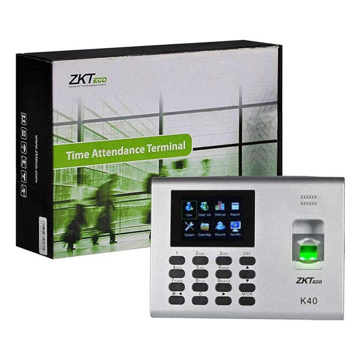 ZKTECO K40 Pro Time Attendance Finger ID CARD Built-in Battery-TIME ATTENDANCE-ZKTECO-TIME ATTENDANCE, ZKTECO K40 Pro Time Attendance Finger ID CARD Built-in Battery-الدباح-El Dabbah