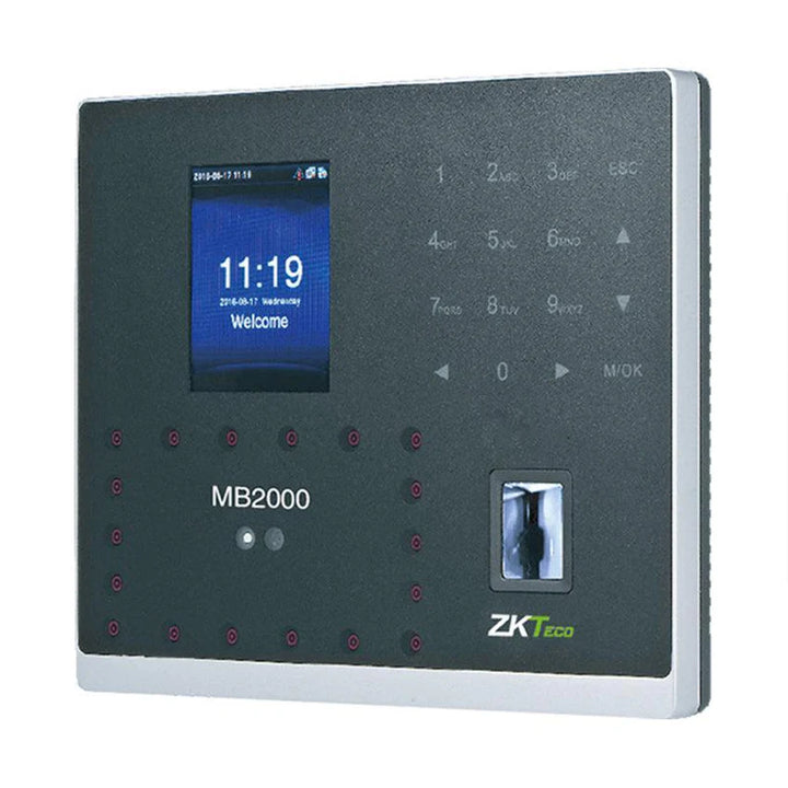 ZKTECO MB2000 Time Attendance Finger Face ID CARD Touch screen-TIME ATTENDANCE-ZKTECO-TIME ATTENDANCE, ZK, ZK MB, ZKTECO MB2000 Time Attendance Finger Face ID CARD Touch screen-الدباح-El Dabbah