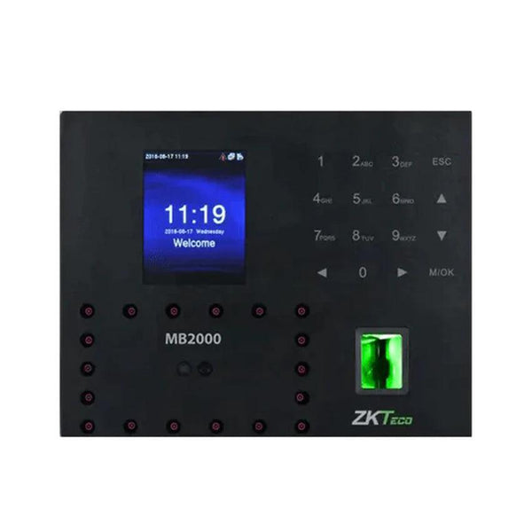 ZKTECO MB2000 Time Attendance Finger Face ID CARD Touch screen-TIME ATTENDANCE-ZKTECO-TIME ATTENDANCE, ZK, ZK MB, ZKTECO MB2000 Time Attendance Finger Face ID CARD Touch screen-الدباح-El Dabbah