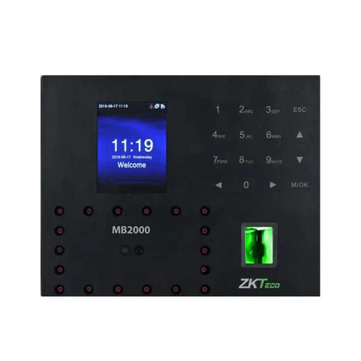 ZKTECO MB2000 Time Attendance Finger Face ID CARD Touch screen-TIME ATTENDANCE-ZKTECO-TIME ATTENDANCE, ZK, ZK MB, ZKTECO MB2000 Time Attendance Finger Face ID CARD Touch screen-الدباح-El Dabbah