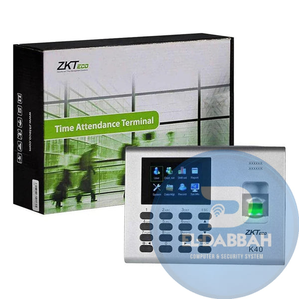ZKTECO K40 Pro جهاز حضور و انصراف بصمة اصبع أي دي كارت بطارية مدمجة - second