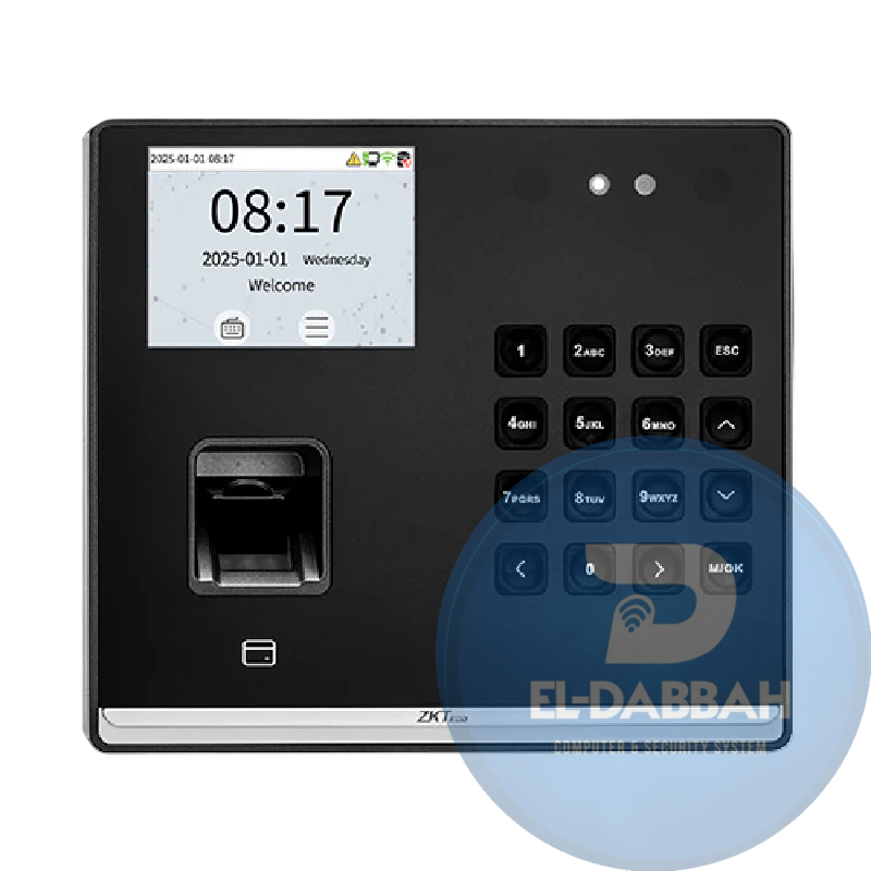 جهاز حضور وانصراف بالوجه والبصمة والكارت ZKTeco M2F PRO-LR