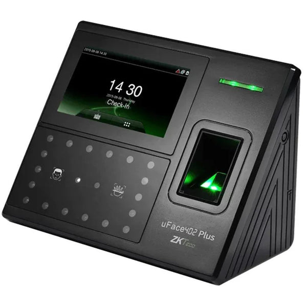ZKTECO Uface402 Plus جهاز حضور و انصراف يعمل ببصمة الإصبع او بصمة راحة اليد او بصمة الوجه مع شاشة لمس  - second