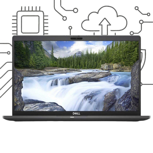 Dell Latitude 7410 Laptop - Intel Core i5 - Gen10 - 16GB DDR4 - Hard 256 M2 (USED) - 14 inch - El Dabbah - DELL - El Dabbah