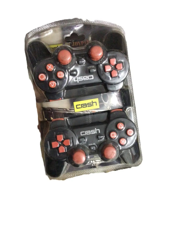 CRASH Double Vibration Gamepad Black