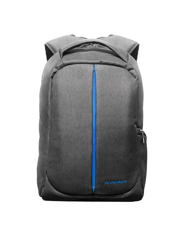 L AVVENTO BG04A Discovery Laptop Anti-Theft Backpack fit up to 15.6 Nylon with Padded Laptop Compartment - MULTICOLORS