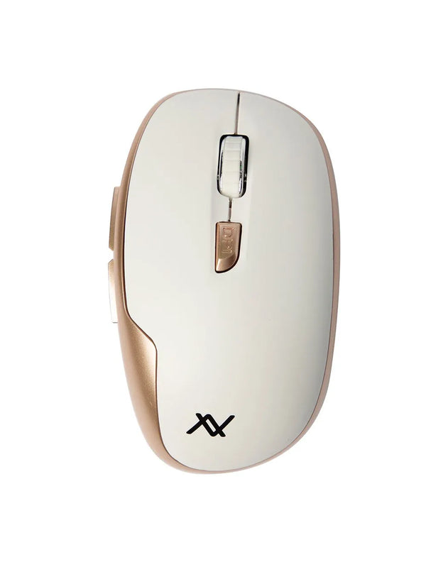 L AVVENTO (MO34W) 2.4GHz Wireless Mouse - White X Gold
