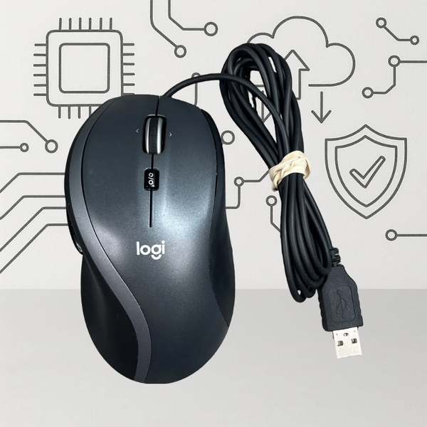 logitech Wired Mouse USB (Original Used) 5click-eldabbah-الدباح