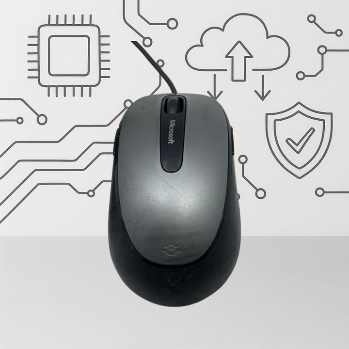 microsoft Wired Mouse USB (Original Used) 5click-eldabbah-الدباح