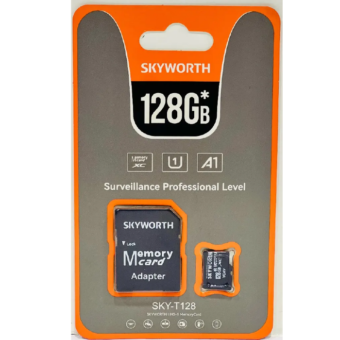 Skyworth كارت ميموري 128 جيجا – سعة كبيرة وأداء ثابت – للموبايلات والكاميرات